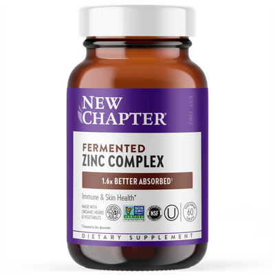 Fermented Zinc Complex 60 tabs Curated Wellness