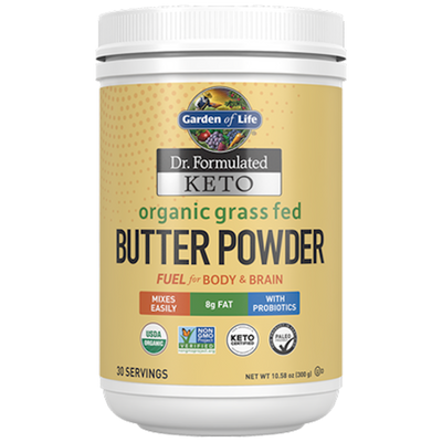 Keto Org Grass Fed Butter Powder  Curated Wellness