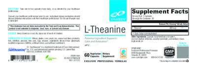 L-Theanine 60 Capsules Curated Wellness