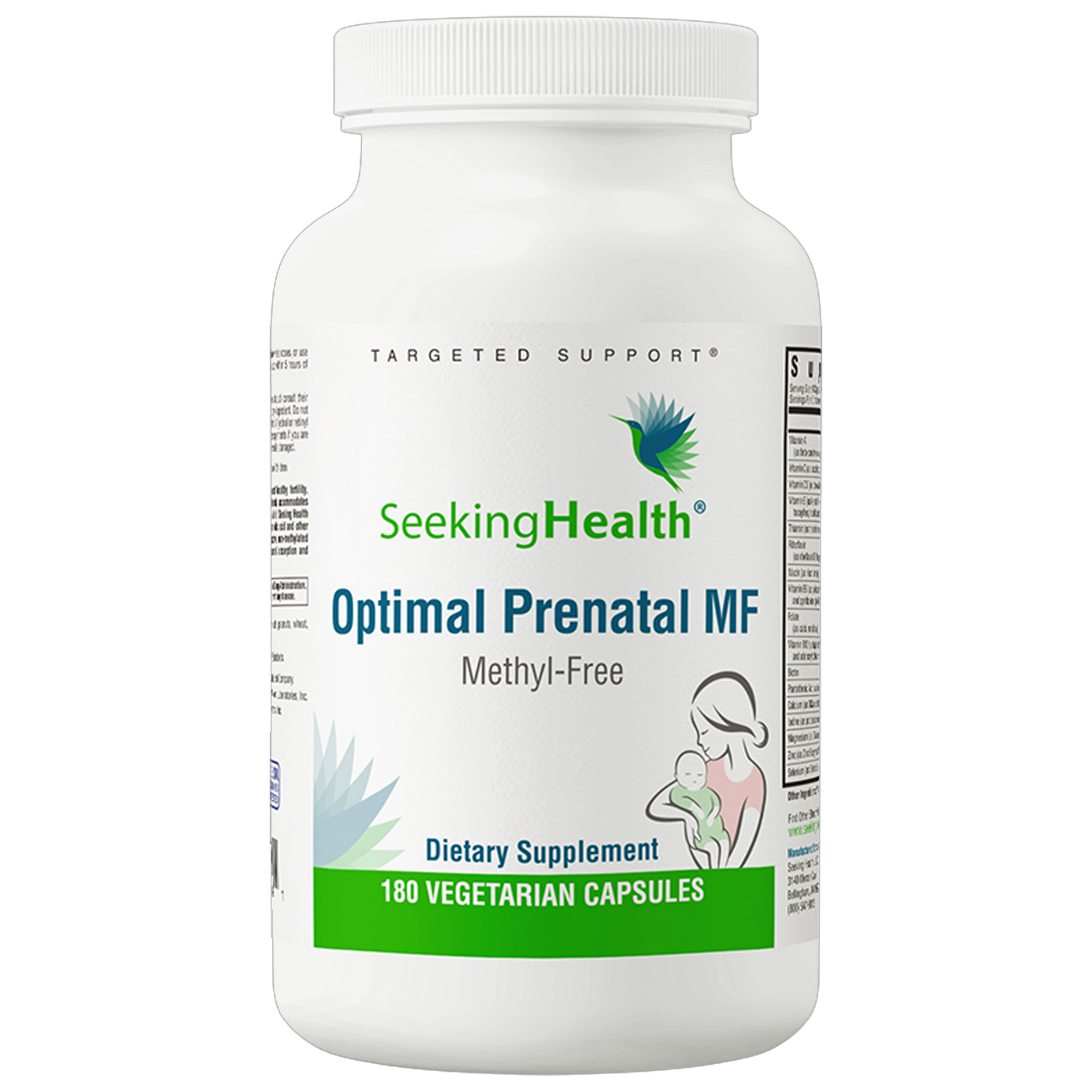 Optimal Prenatal MF 180c Curated Wellness