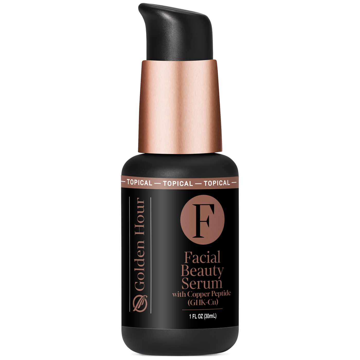 Facial Serum w/Copper Peptide (GHK-Cu) Curated Wellness