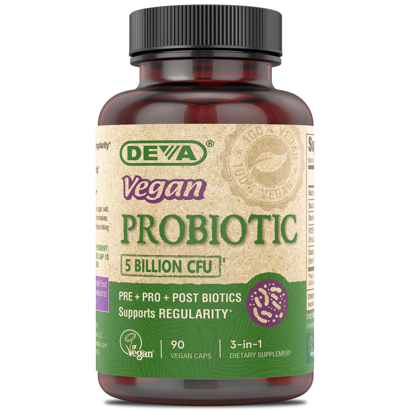 Vegan Prob w/ Pre&Post biotic  Curated Wellness