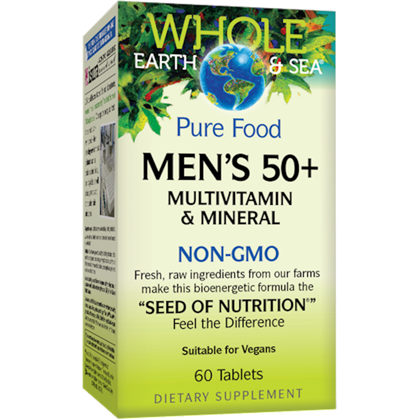 Men's Multi 50+ Non-GMO 60 tabs Curated Wellness