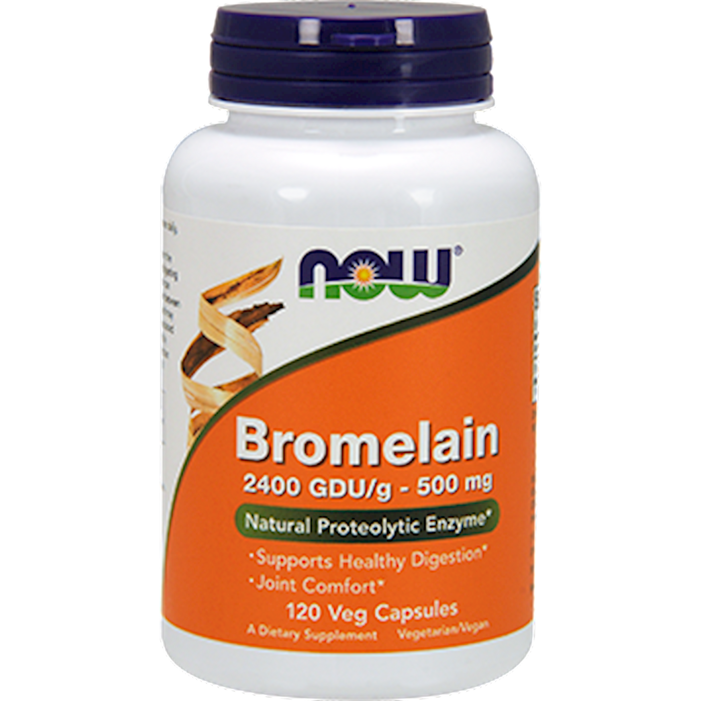 Bromelain 2400 GDU/g 500 mg 120 vcaps Curated Wellness