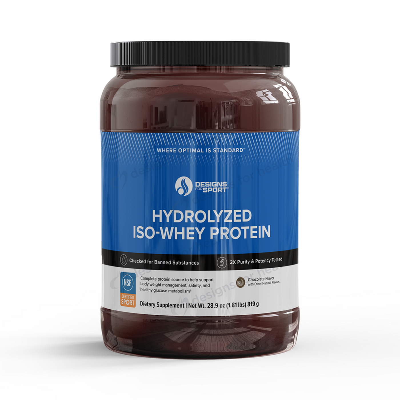 Hydro ISO-Whey Protein Choc 1.81 Curated Wellness