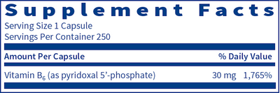 P-5-P 250 vegcap Curated Wellness