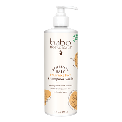 SB FF Baby Shampoo & Wash 16oz Curated Wellness