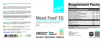 Mood Food ES 120 Capsules Curated Wellness