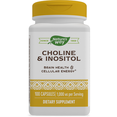 Choline & Inositol 500 mg  Curated Wellness