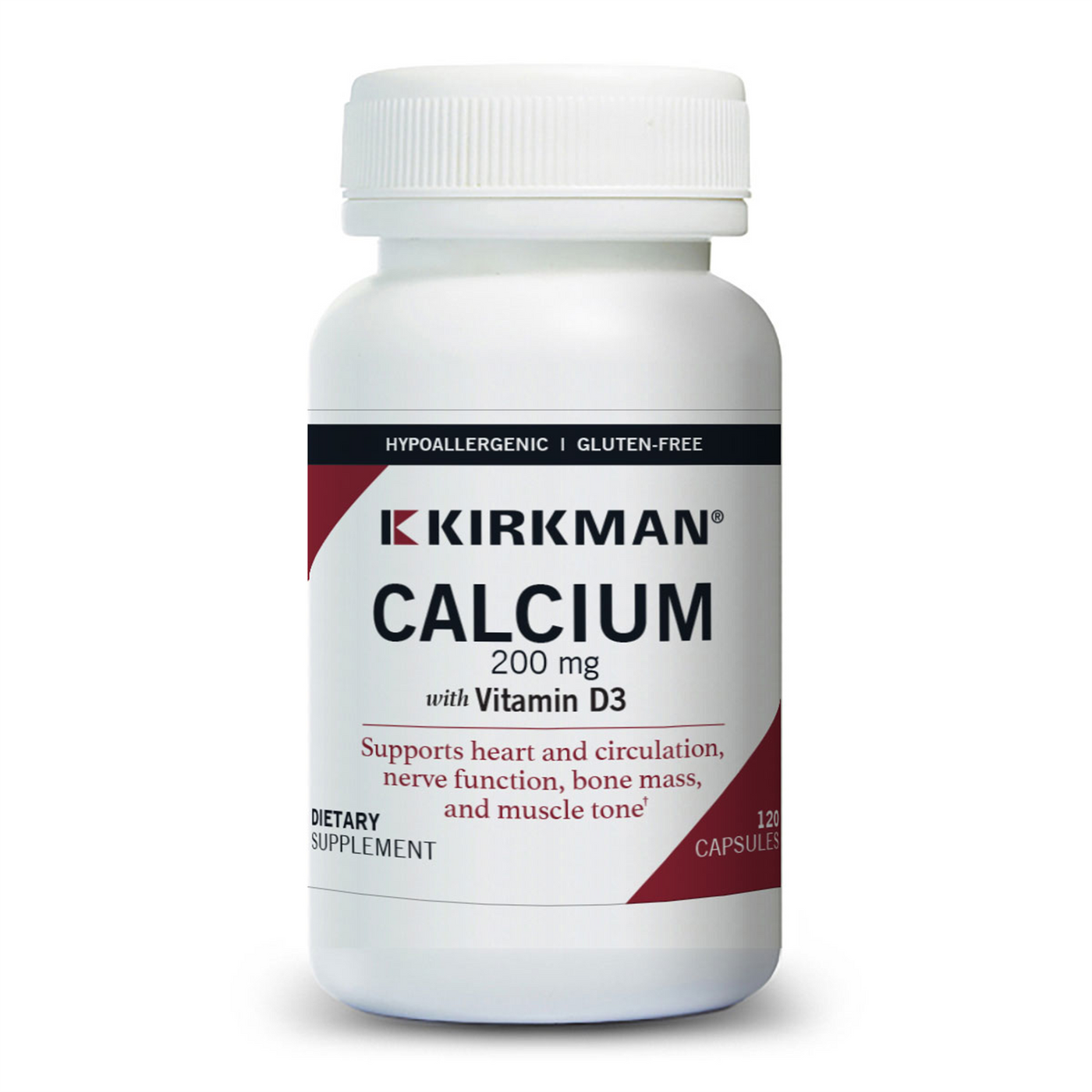 Calcium 200 mg  Curated Wellness