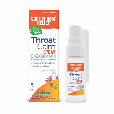 ThroatCalm Spray 0.68 fl oz Curated Wellness