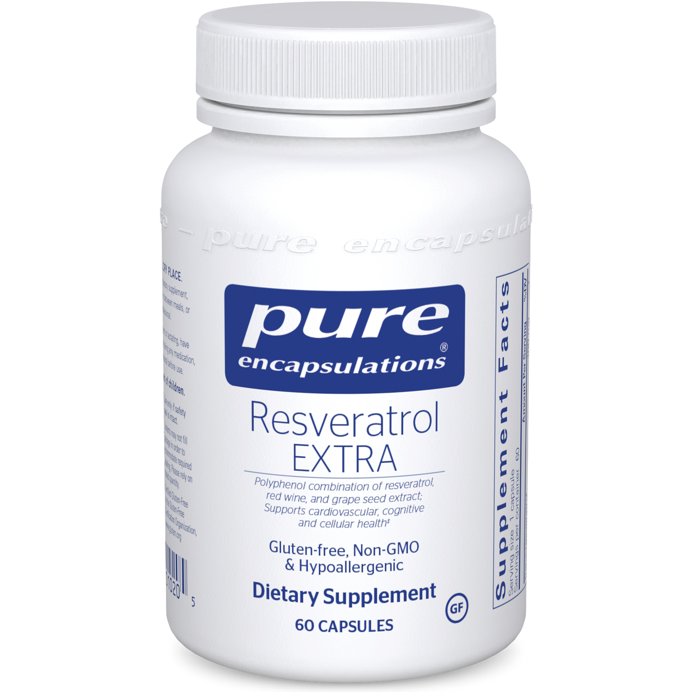 Resveratrol EXTRA 60 caps Curated Wellness