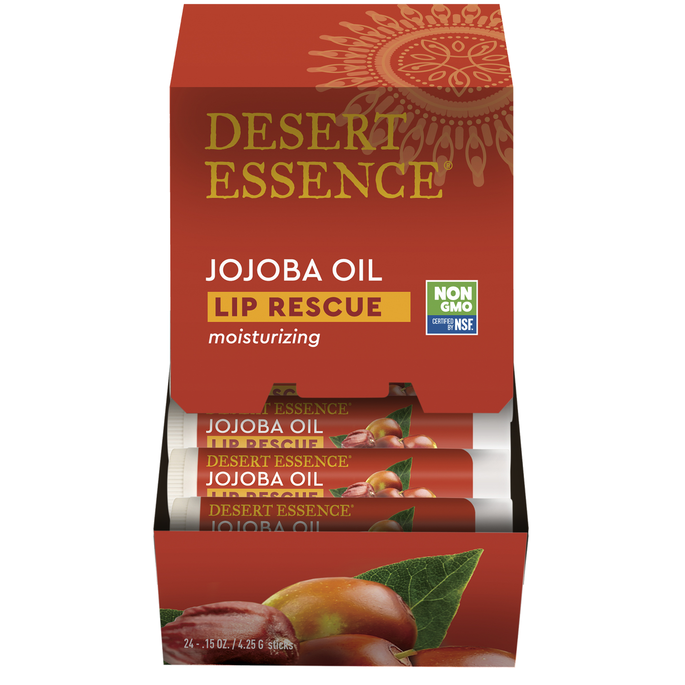 Jojoba Lip Rescue .15 oz Curated Wellness