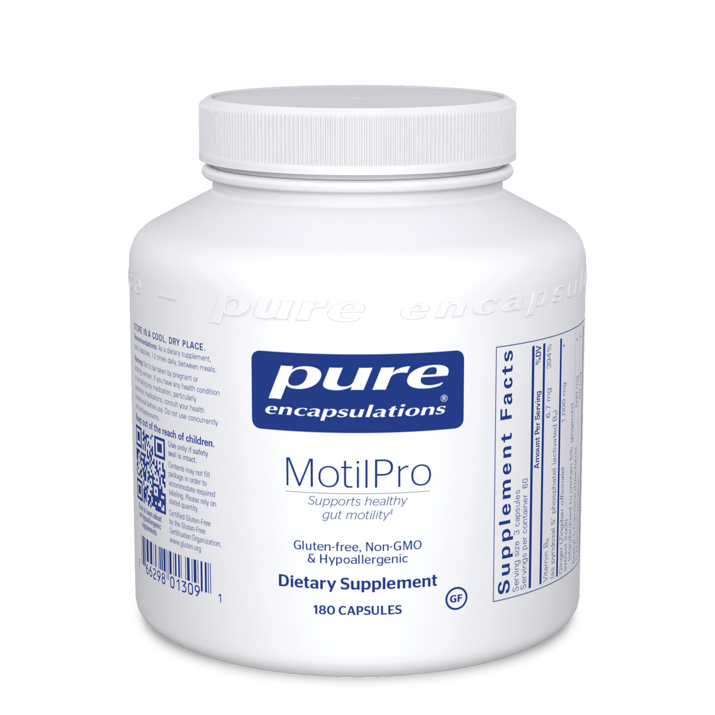 MotilPro 180 vcaps Curated Wellness