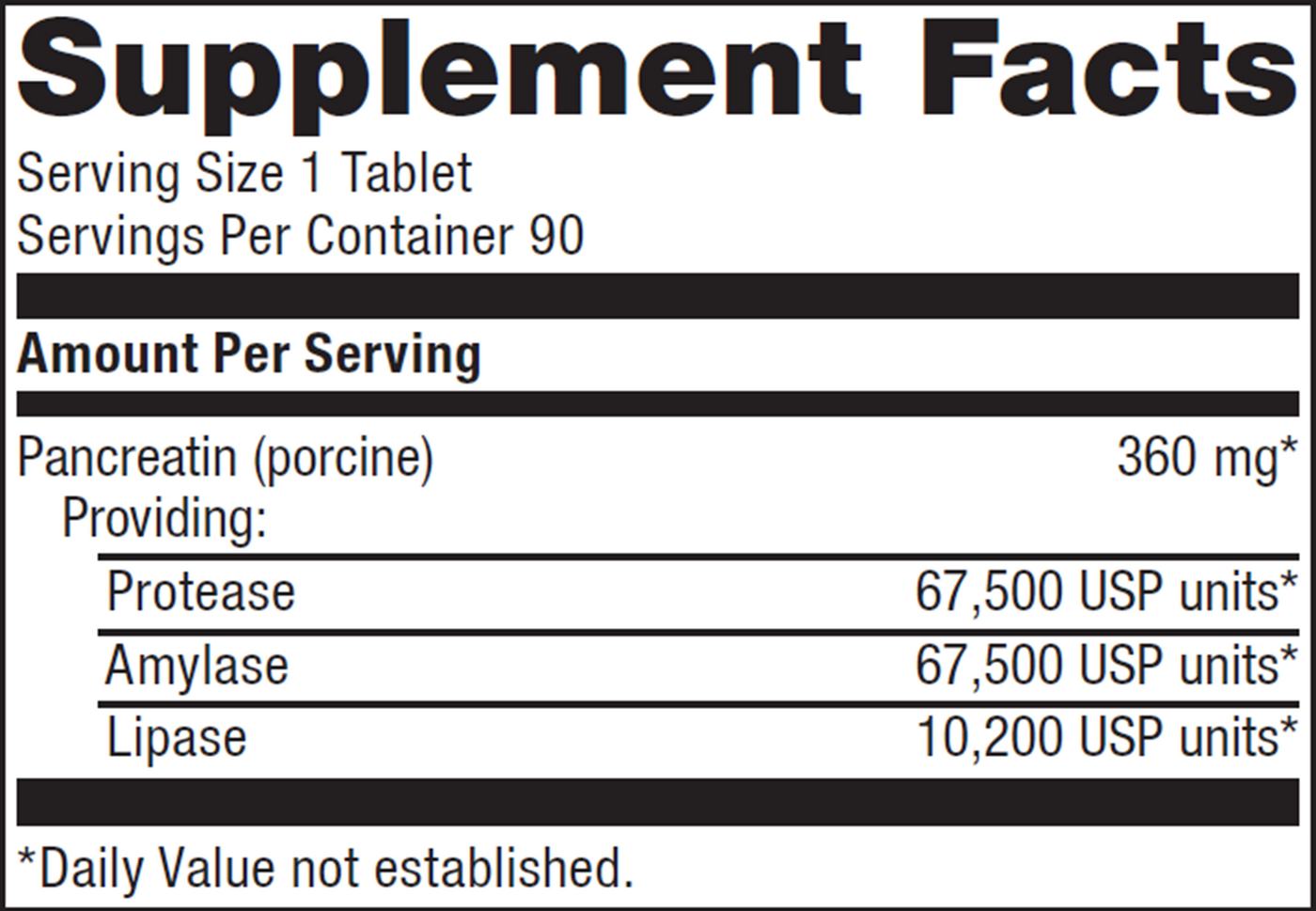 SpectraZyme Pan 9x  Curated Wellness