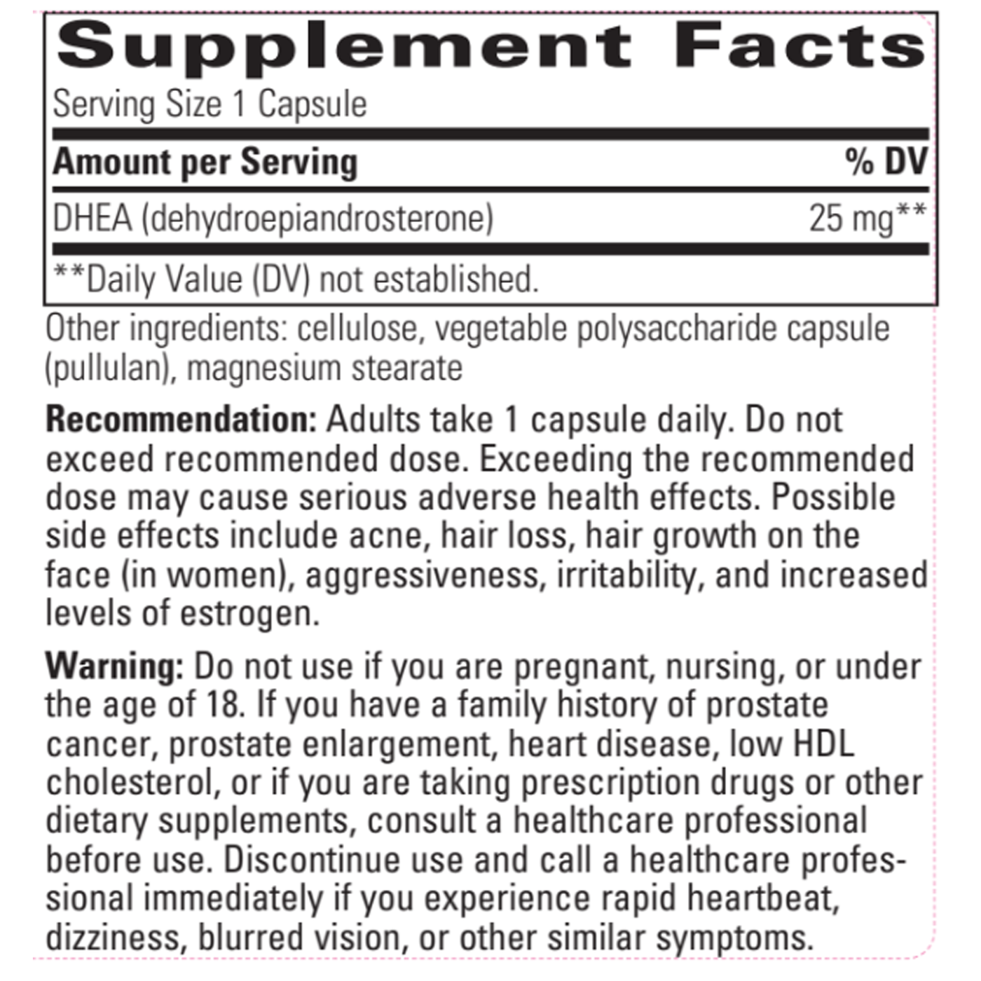 DHEA-25  Curated Wellness