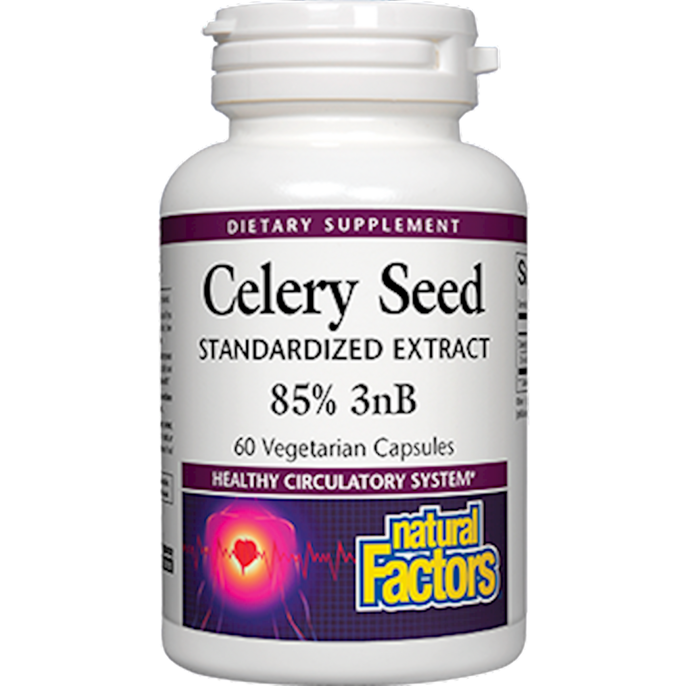 Celery Seed Extract 60 vcaps Curated Wellness