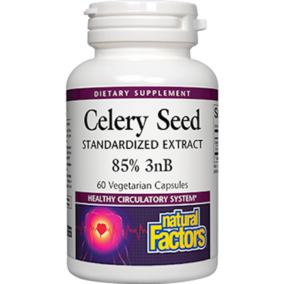 Celery Seed Extract 60 vcaps Curated Wellness