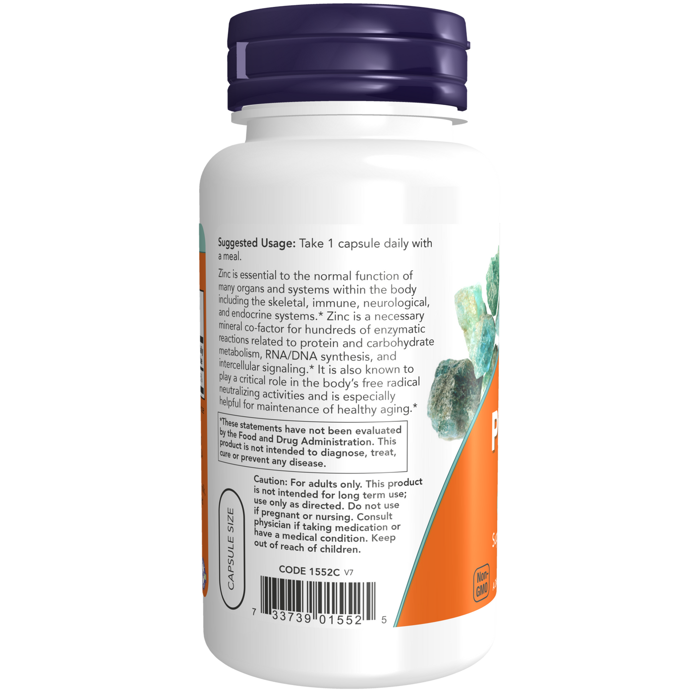 Zinc Picolinate 50 mg  Curated Wellness