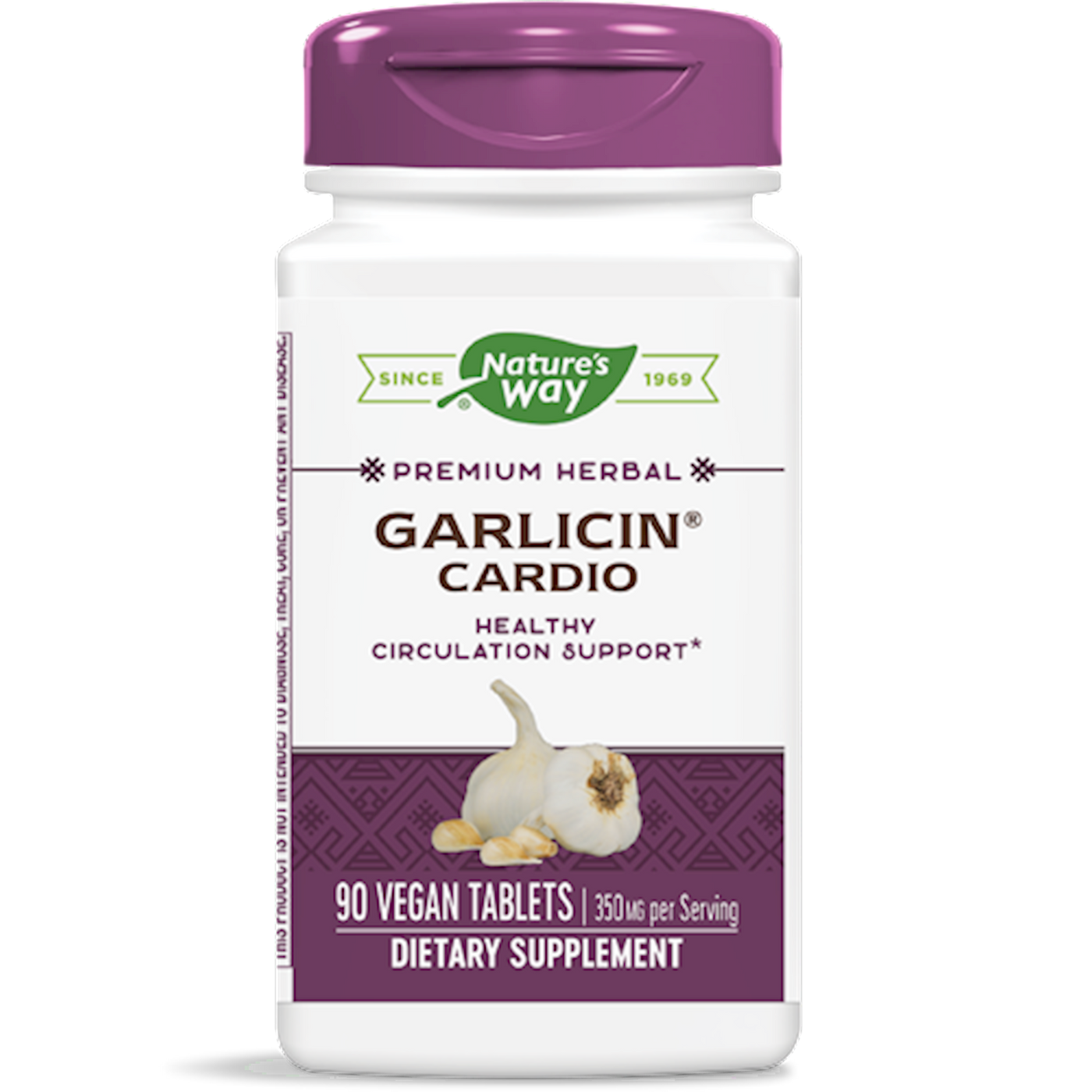 Garlicin Cardiovascular Health 90tabs Curated Wellness