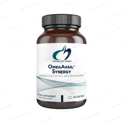 OmegAvail Synergy 60 gels Curated Wellness