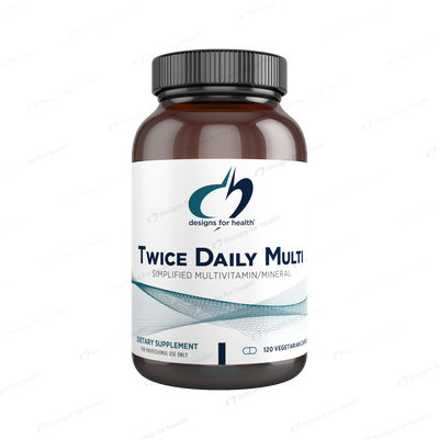 Twice Daily Multi 120 vcaps Curated Wellness