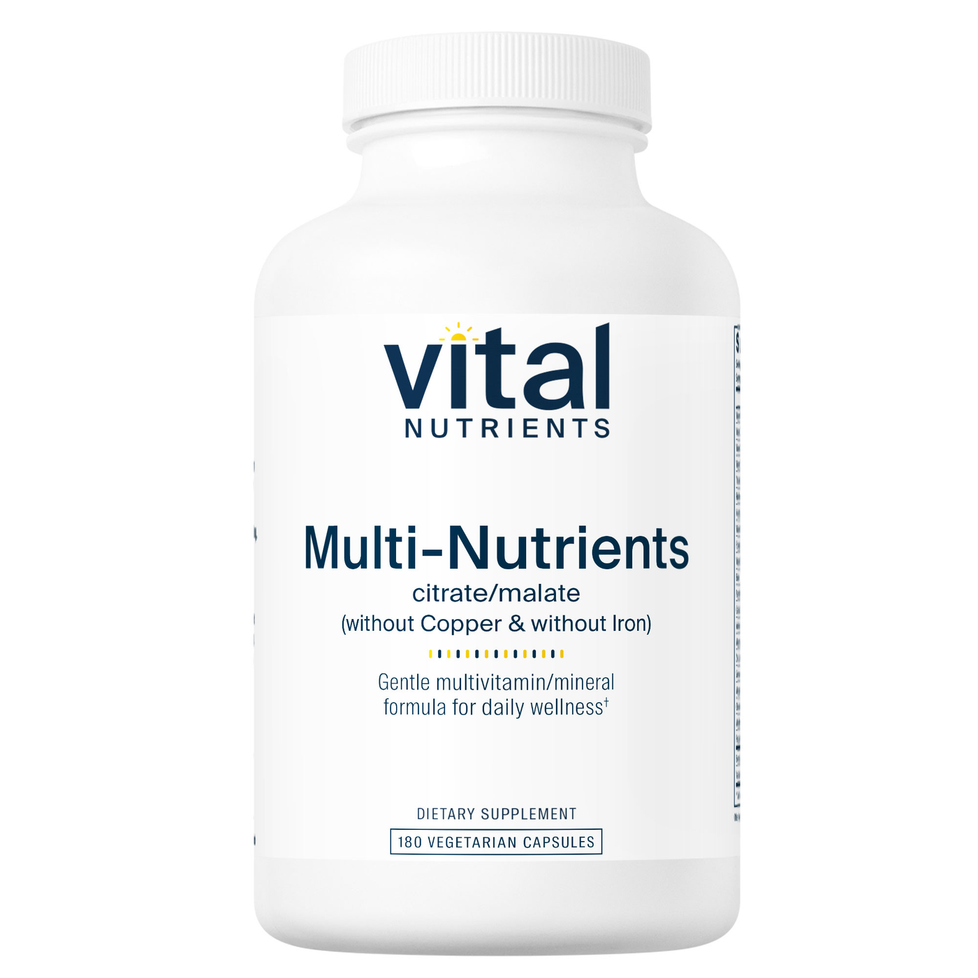 Multi-Nutrients 3 Cit/Mal 180vcaps Curated Wellness