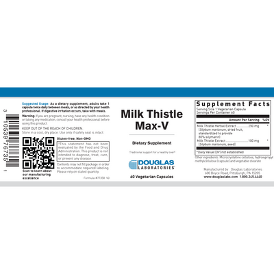 Milk Thistle Max-V  Curated Wellness