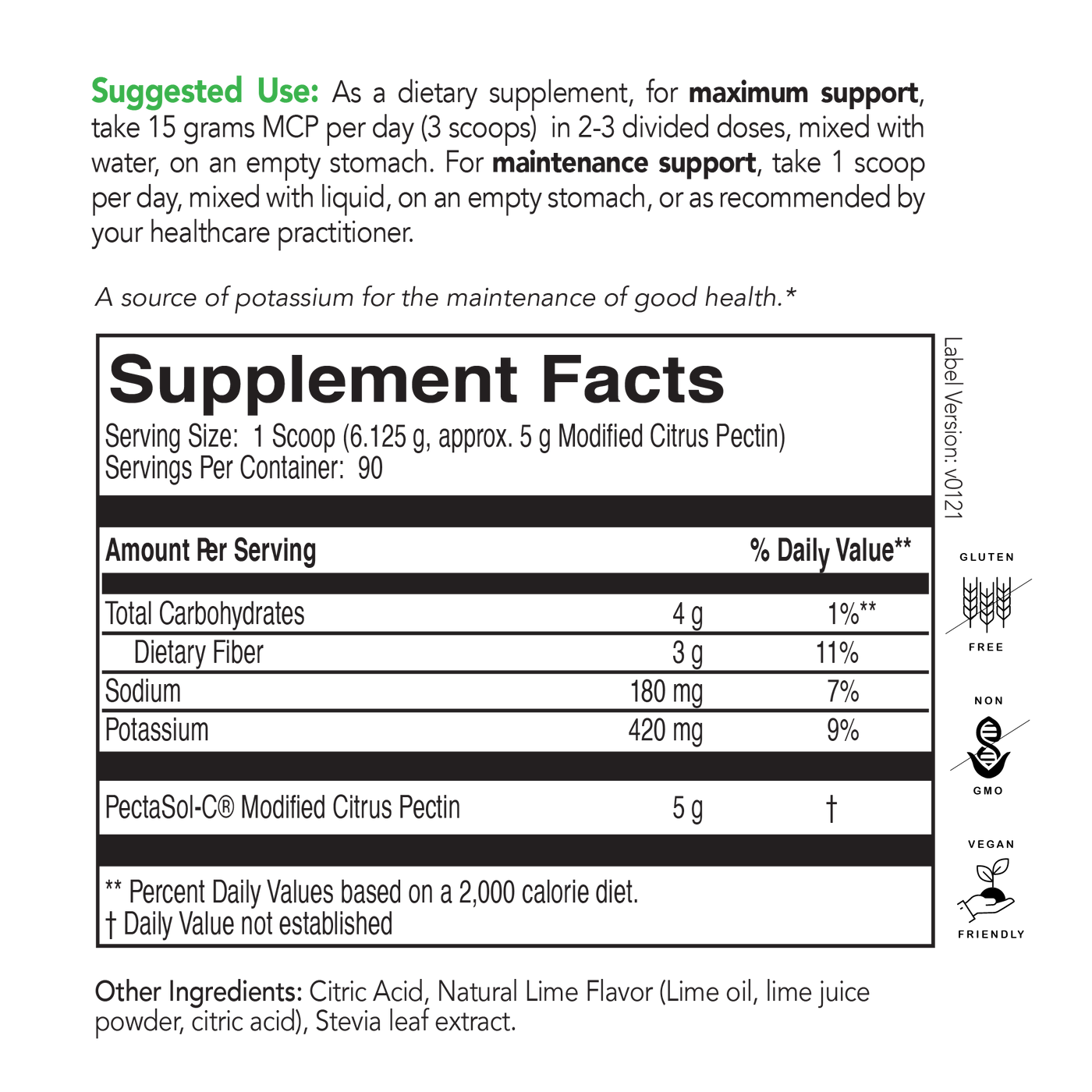 PectaSol-C Lime Infusion  Curated Wellness