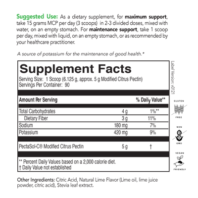 PectaSol-C Lime Infusion  Curated Wellness