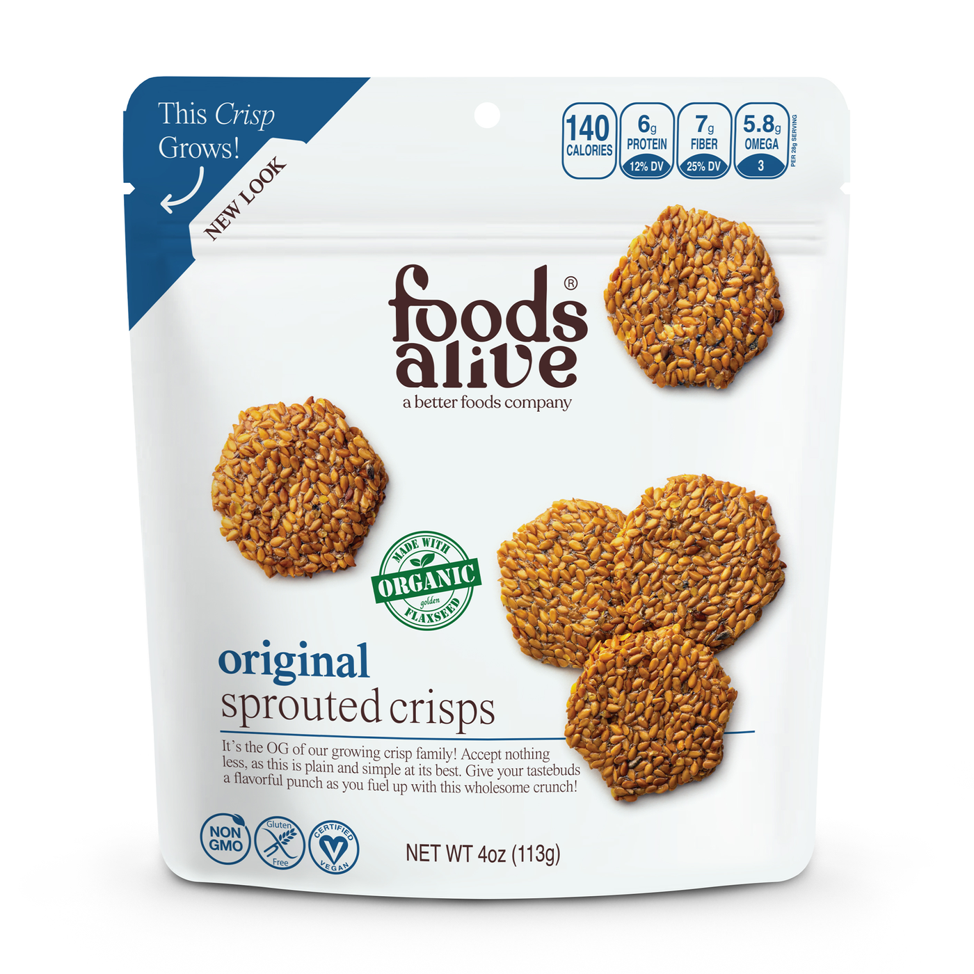 Original Sprouted Crisps  Curated Wellness