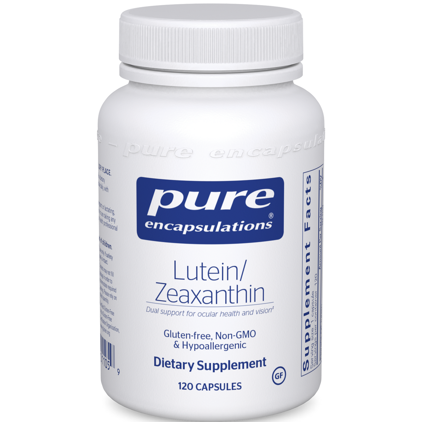 Lutein/Zeaxanthin 120 vcaps Curated Wellness