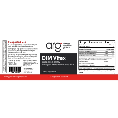 DIM Vitex PMS Formula  Curated Wellness