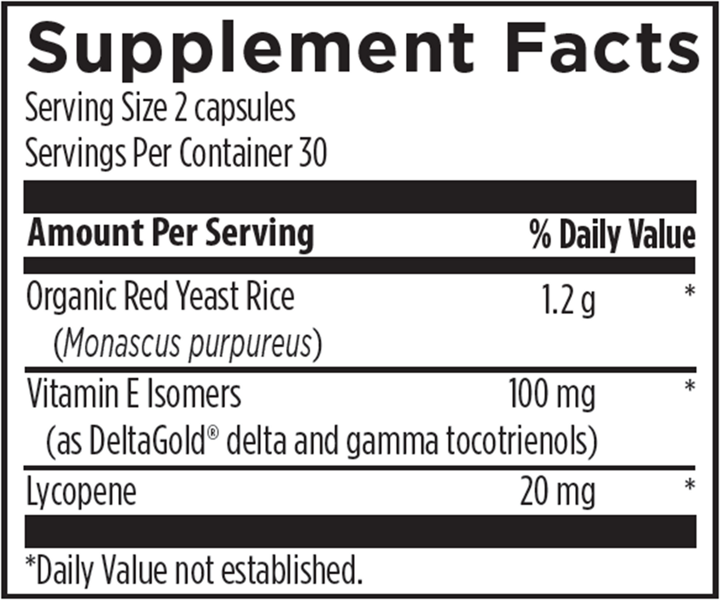 Lipotrienols RYR  Curated Wellness