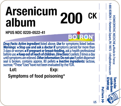 Arsenicum album 200CK 80 plts Curated Wellness