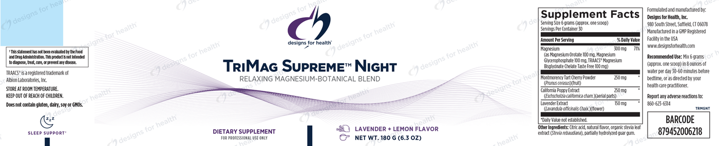 TriMag Supreme Night  Curated Wellness