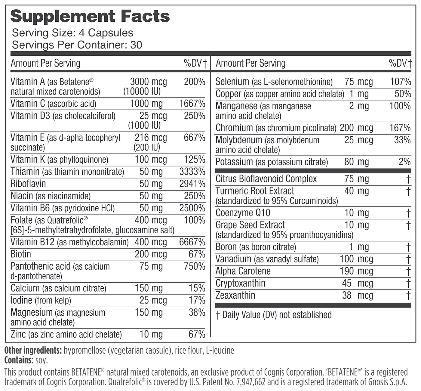 Supreme Multivitamin  Curated Wellness