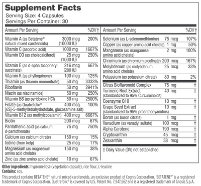 Supreme Multivitamin  Curated Wellness