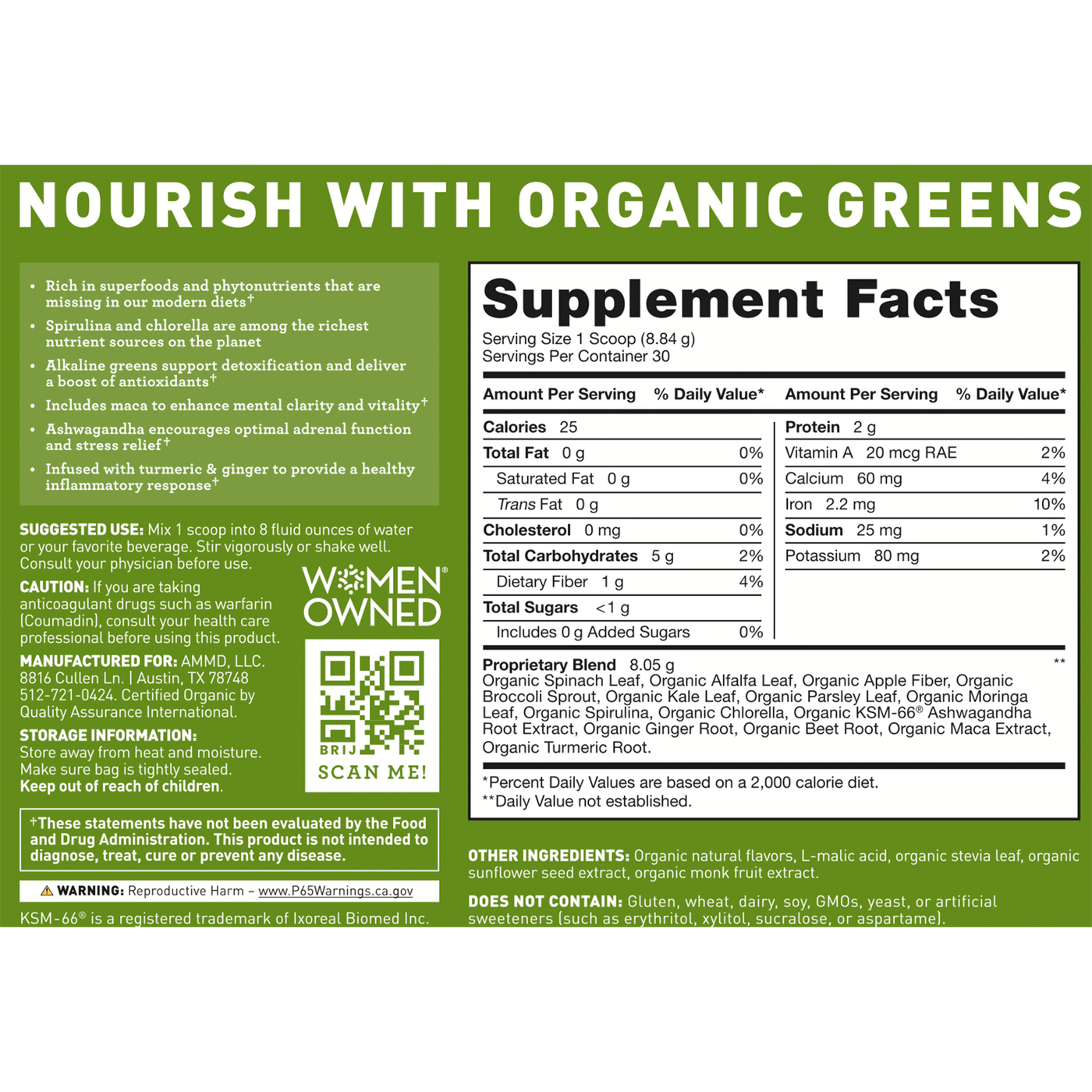 Organic Greens  Curated Wellness