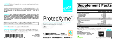 ProteoXyme 100 Capsules Curated Wellness