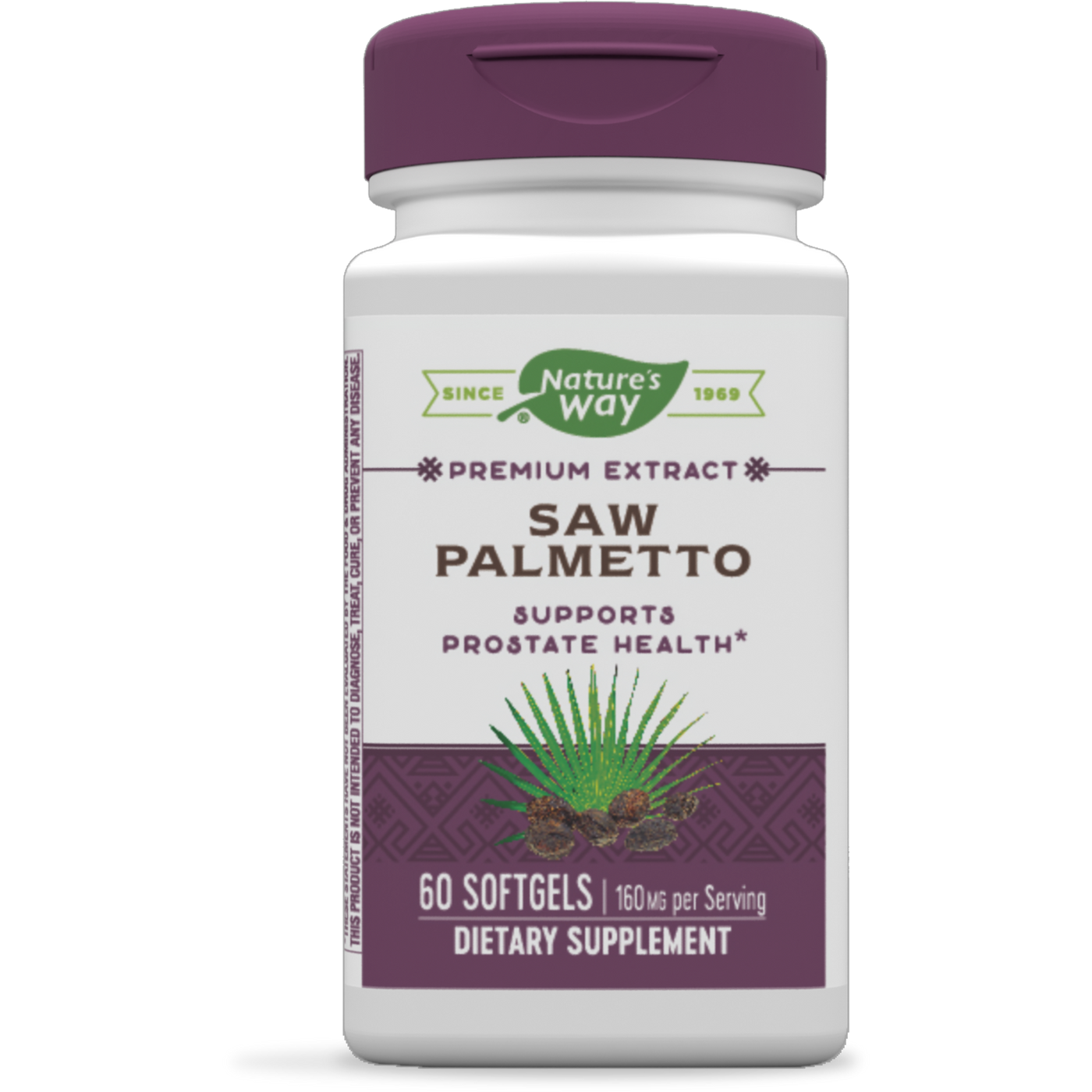 Saw Palmetto 60 gels Curated Wellness