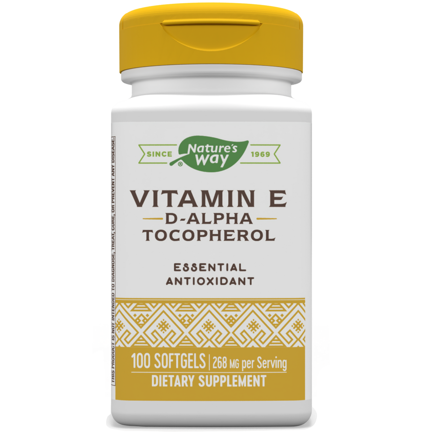 Vitamin E 268 mg 100 gels Curated Wellness