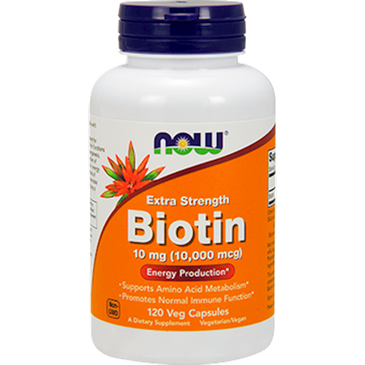 Biotin Extra Strength 10 mg 120 vcaps Curated Wellness