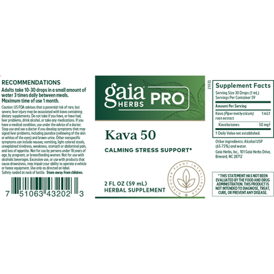 Kava 50 2 fl oz Curated Wellness