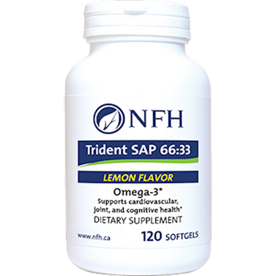 Trident SAP 66:33 lemon 120 gels Curated Wellness