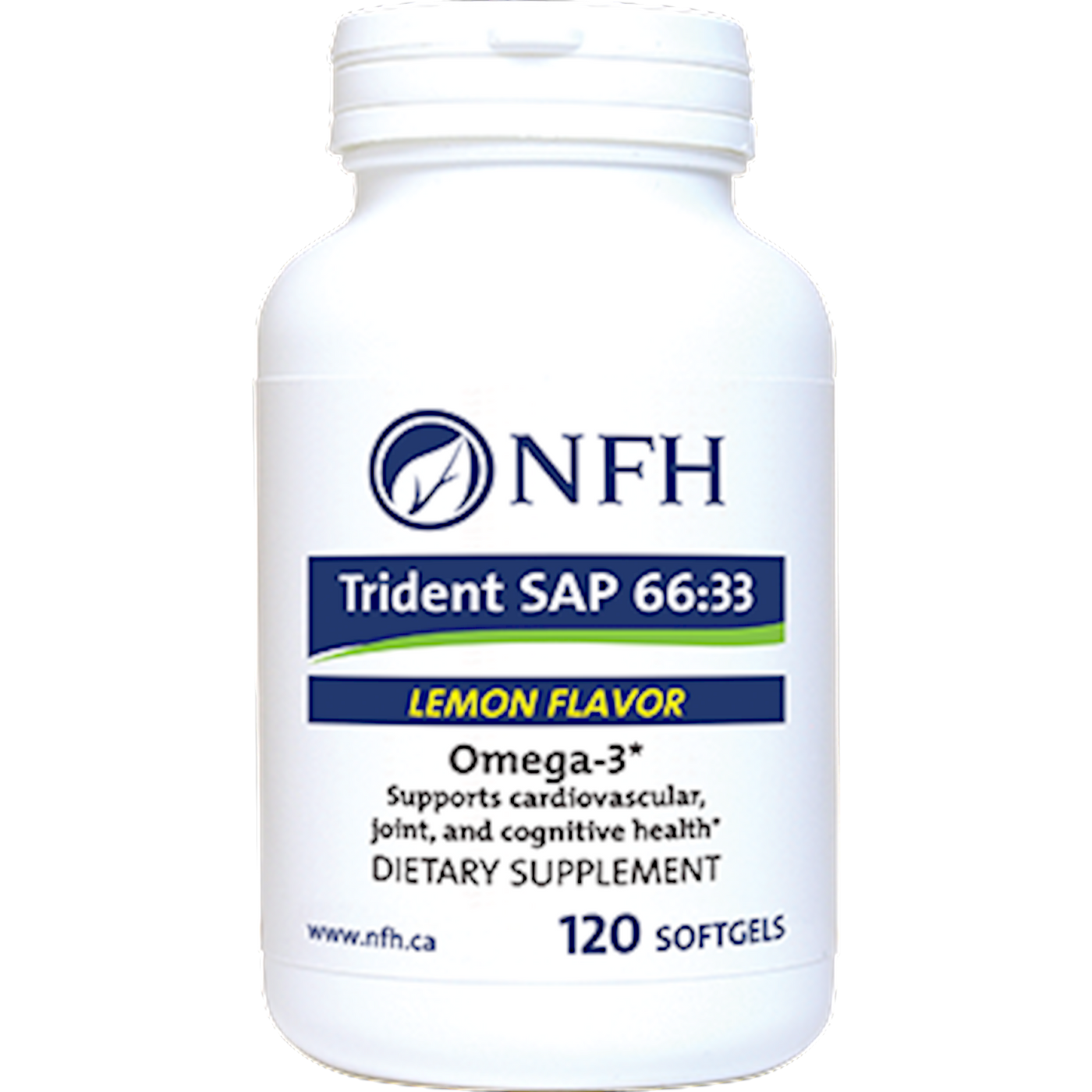 Trident SAP 66:33 lemon 120 gels Curated Wellness