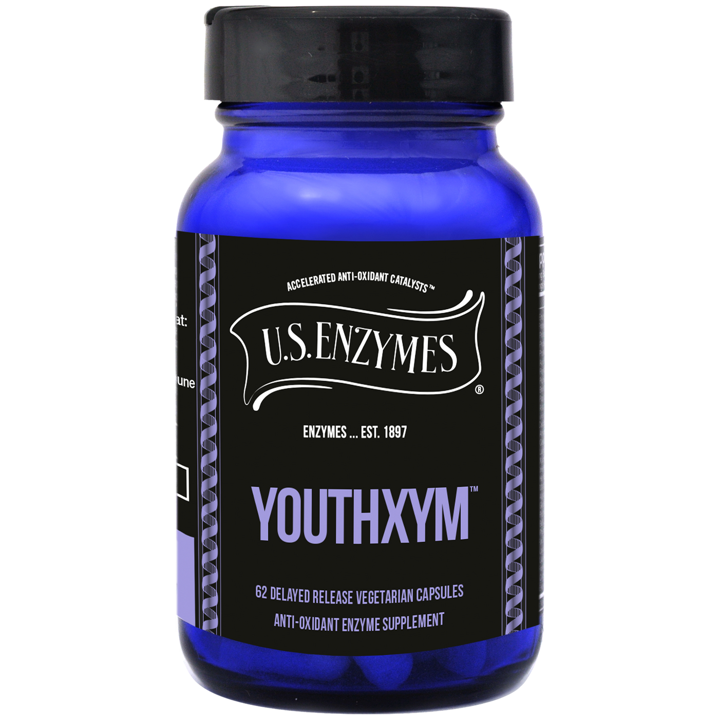 Youthxym Delayed Release 62 veg caps Curated Wellness