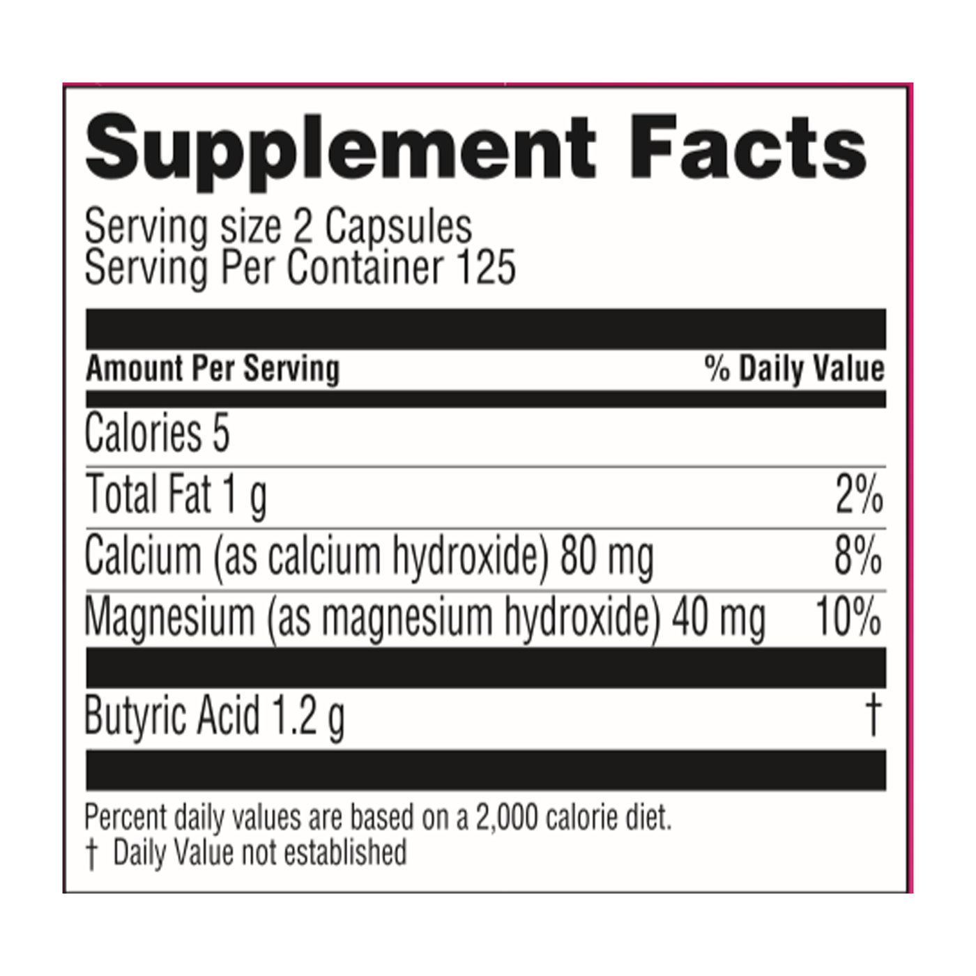 Butyrex 600 mg