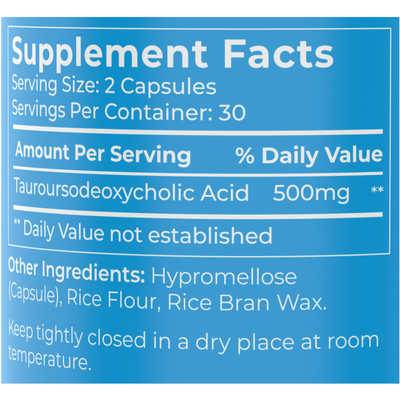 TUDCA 60 gelcaps Curated Wellness