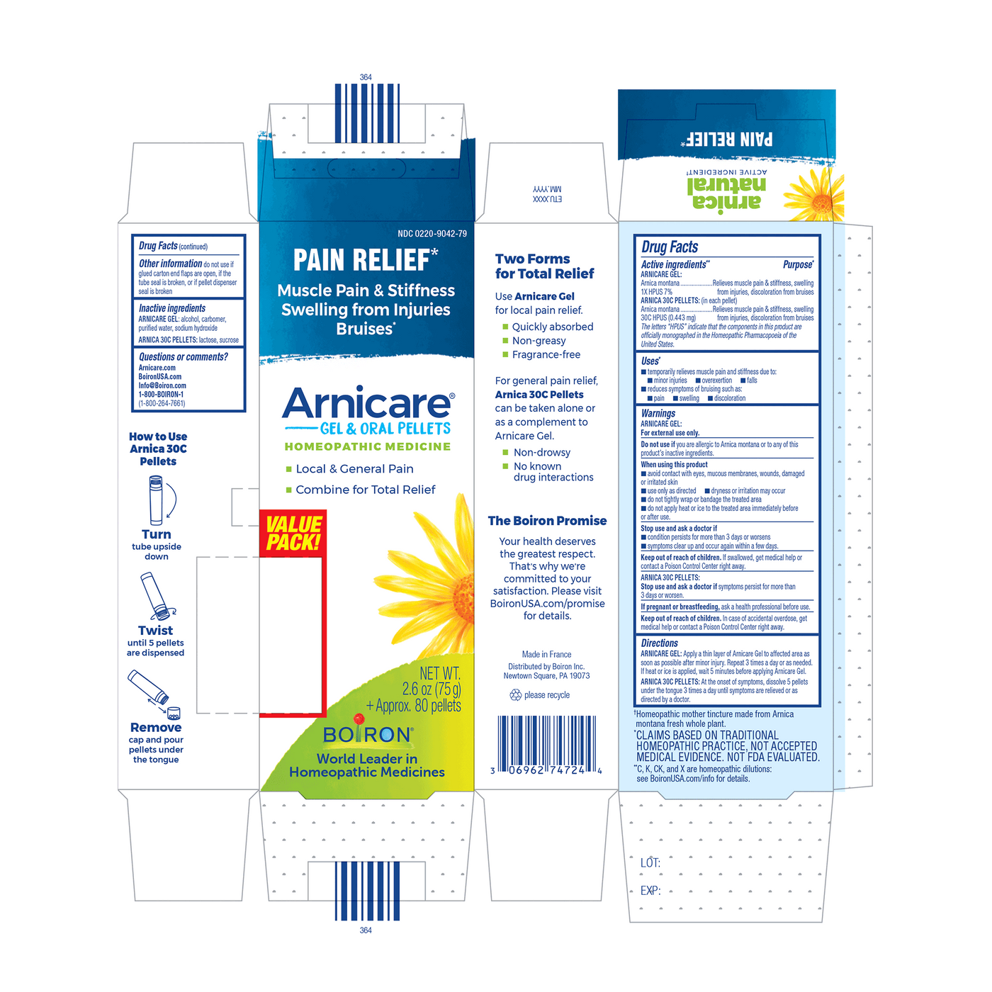 Arnicare Gel/MDT Value pack  Curated Wellness